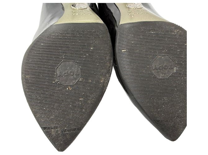 Pumps Dolce & Gabbana in pelle verniciata nera Nero - vista 9