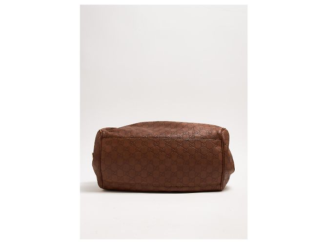 Borsa Boston Medium Sukey in pelle marrone Gucci - vista 3