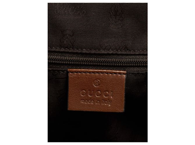Borsa Boston Medium Sukey in pelle marrone Gucci - vista 5