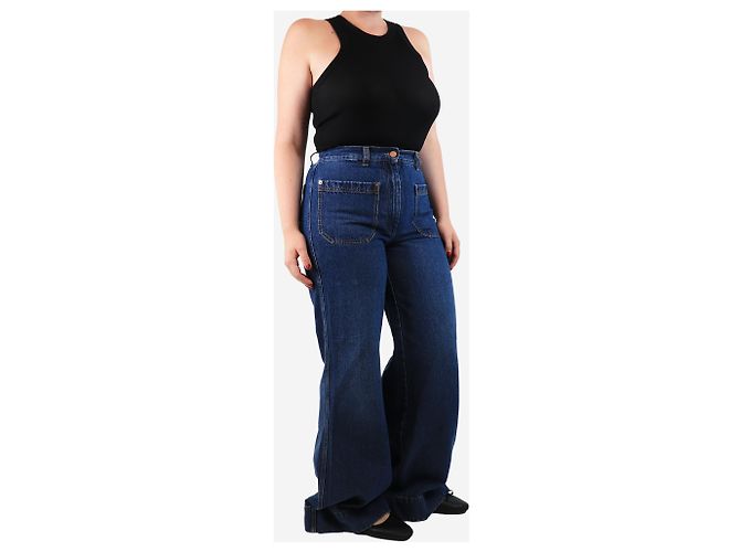 G. Kero Jeans de pierna ancha azul - talla UK 12 - vista 2