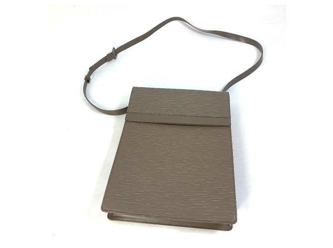 Bolso de Hombro Ramatuelle Pochette Epi Louis Vuitton Castaño - vista 6
