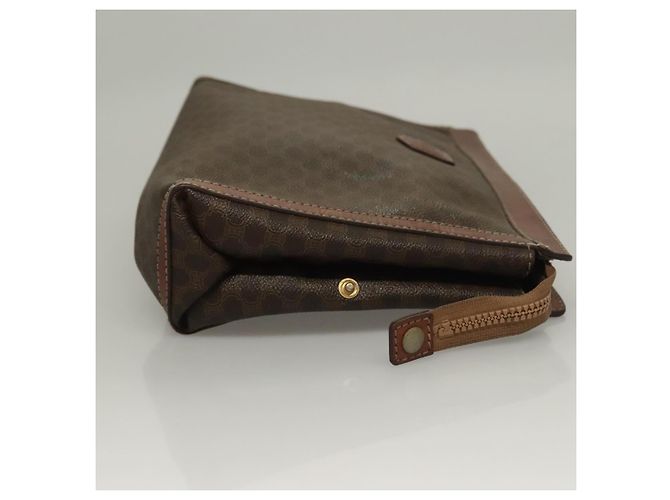Céline Borsa a Spalla CELINE Macadam Canvas C Sulky 2Set Beige Marrone Auth ti3152 - vista 12
