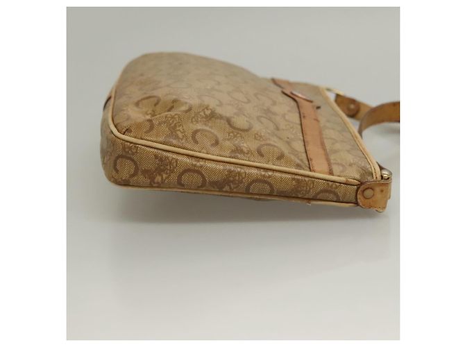 Céline Borsa a Spalla CELINE Macadam Canvas C Sulky 2Set Beige Marrone Auth ti3152 - vista 4