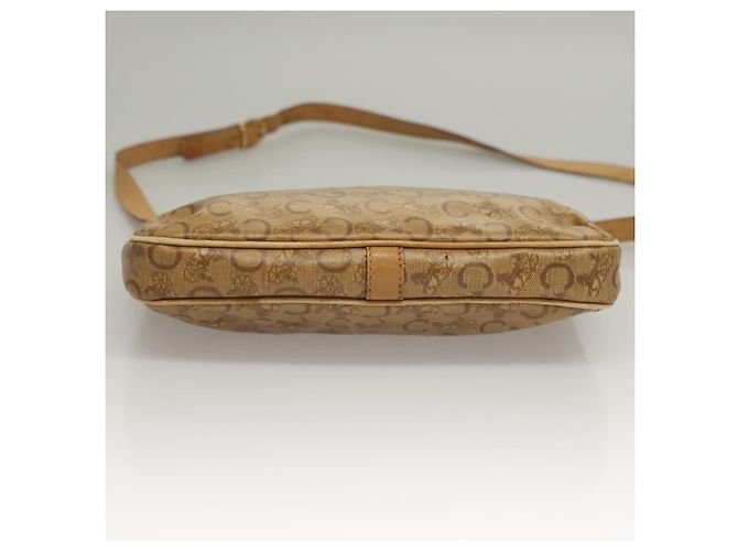 Céline Borsa a Spalla CELINE Macadam Canvas C Sulky 2Set Beige Marrone Auth ti3152 - vista 7
