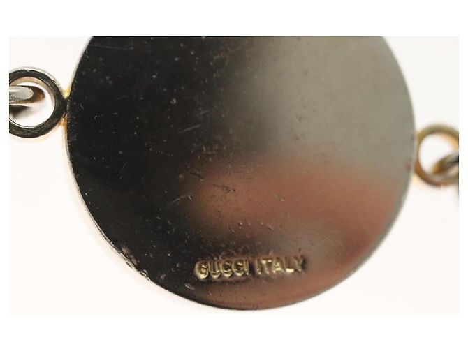 GUCCI Charm metal 3Set Nero Argento Auth 133446 - vista 11
