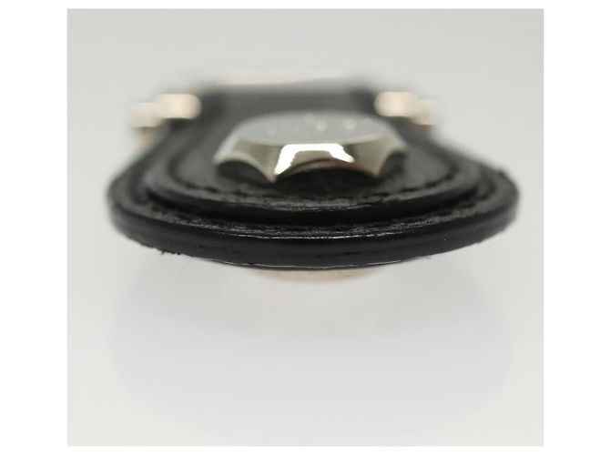 GUCCI Charm metal 3Set Nero Argento Auth 133446 - vista 5
