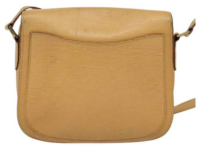 LOUIS VUITTON Borsa a Spalla Epi Saint Cloud GM Beige M52196 LV Auth 137110 - vista 2