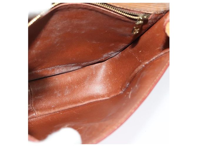 LOUIS VUITTON Borsa a Spalla Epi Saint Cloud GM Beige M52196 LV Auth 137110 - vista 21