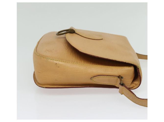 LOUIS VUITTON Borsa a Spalla Epi Saint Cloud GM Beige M52196 LV Auth 137110 - vista 4