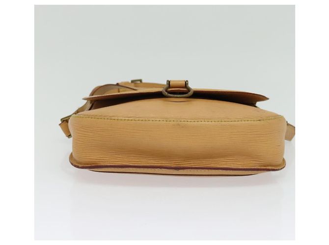 LOUIS VUITTON Borsa a Spalla Epi Saint Cloud GM Beige M52196 LV Auth 137110 - vista 5