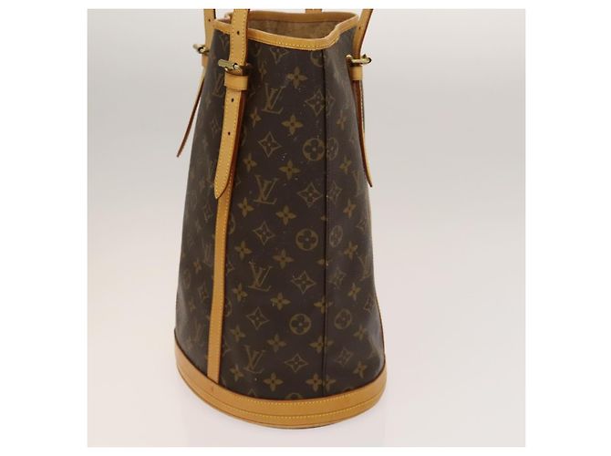LOUIS VUITTON Borsa a Spalla Monogram Bucket GM M42236 LV Auth 134662 Monogramma - vista 4