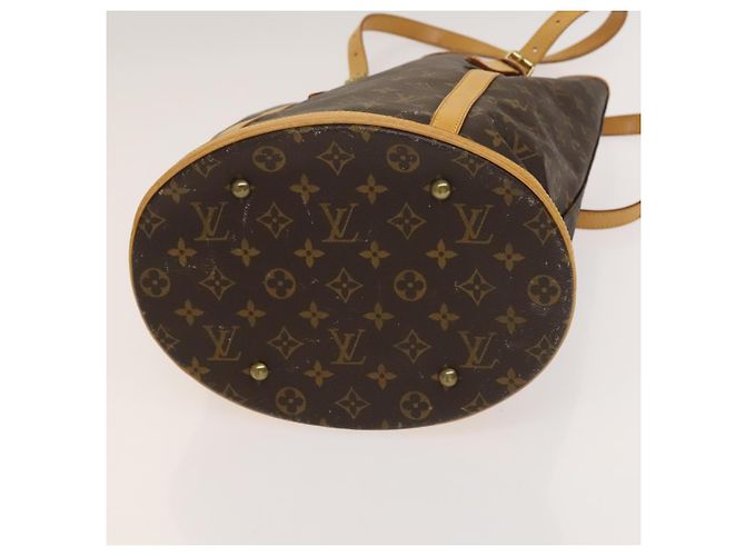 LOUIS VUITTON Borsa a Spalla Monogram Bucket GM M42236 LV Auth 134662 Monogramma - vista 5
