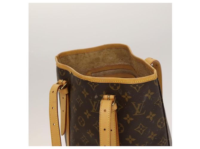 LOUIS VUITTON Borsa a Spalla Monogram Bucket GM M42236 LV Auth 134662 Monogramma - vista 6