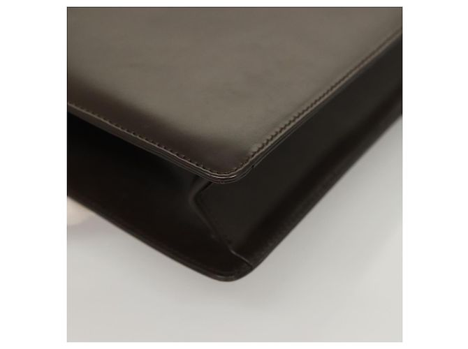 Borsa a Spalla Salvatore Ferragamo in Pelle Marrone Auth 133389 - vista 16