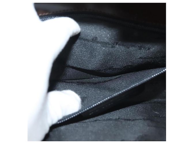 Borsa a Spalla Salvatore Ferragamo in Pelle Marrone Auth 133389 - vista 21