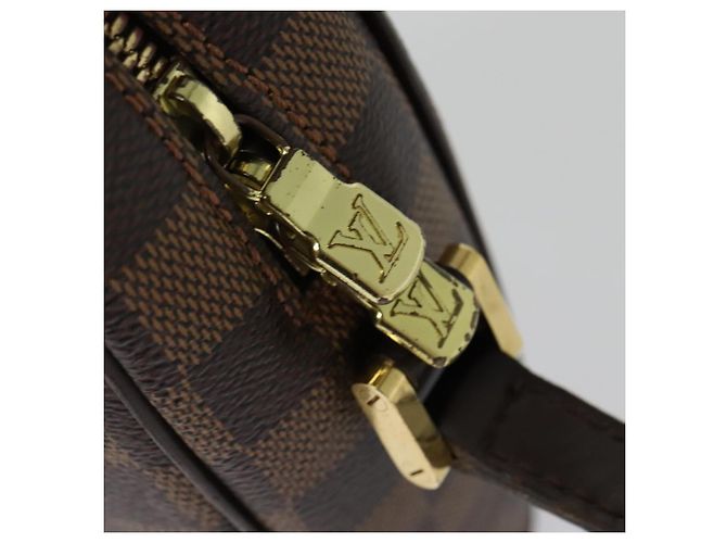 LOUIS VUITTON Borsa a Spalla Damier Ebene Ipanema PM N51294 LV Auth BA4779 - vista 10