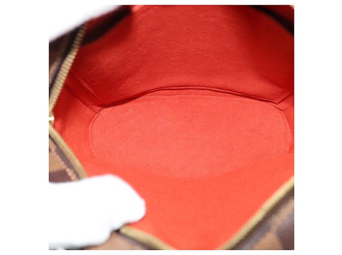 LOUIS VUITTON Borsa a Spalla Damier Ebene Ipanema PM N51294 LV Auth BA4779 - vista 11