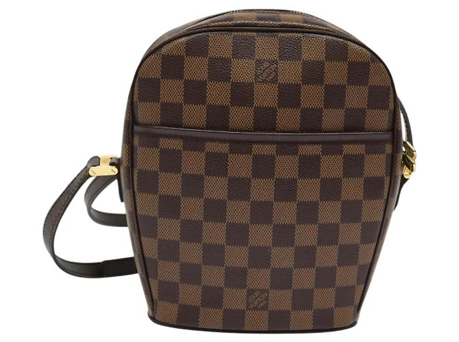 LOUIS VUITTON Borsa a Spalla Damier Ebene Ipanema PM N51294 LV Auth BA4779 - vista 13
