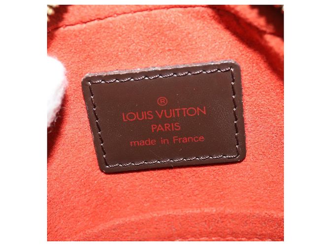 LOUIS VUITTON Borsa a Spalla Damier Ebene Ipanema PM N51294 LV Auth BA4779 - vista 17