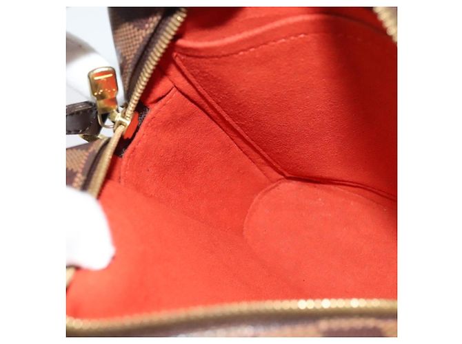 LOUIS VUITTON Borsa a Spalla Damier Ebene Ipanema PM N51294 LV Auth BA4779 - vista 19