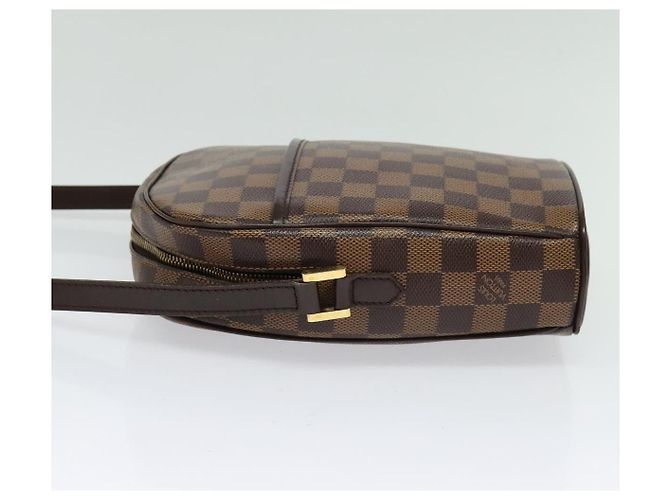 LOUIS VUITTON Borsa a Spalla Damier Ebene Ipanema PM N51294 LV Auth BA4779 - vista 3