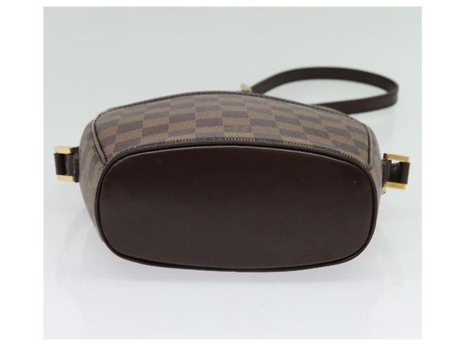 LOUIS VUITTON Borsa a Spalla Damier Ebene Ipanema PM N51294 LV Auth BA4779 - vista 5