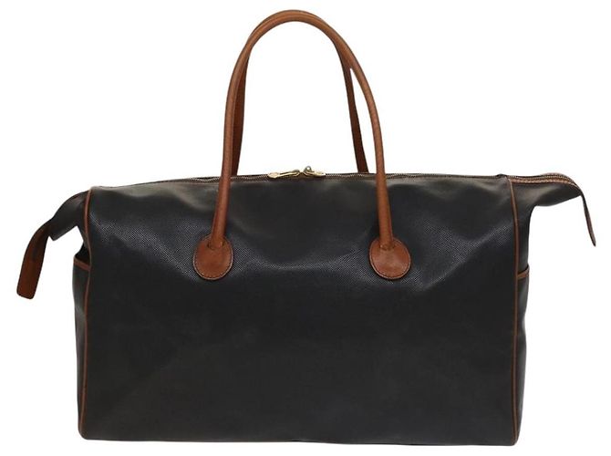 Autre Marque Borsa Boston in PVC Navy Gold Auth bs27699 di BOTTEGA VENETA D'oro Blu navy - vista 13