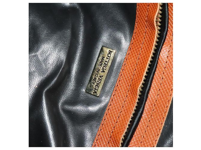 Autre Marque Borsa Boston in PVC Navy Gold Auth bs27699 di BOTTEGA VENETA D'oro Blu navy - vista 17