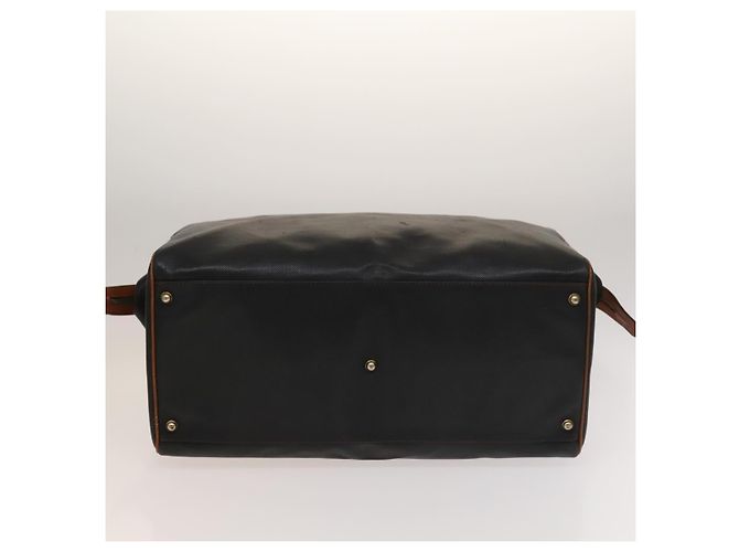 Autre Marque Borsa Boston in PVC Navy Gold Auth bs27699 di BOTTEGA VENETA D'oro Blu navy - vista 5