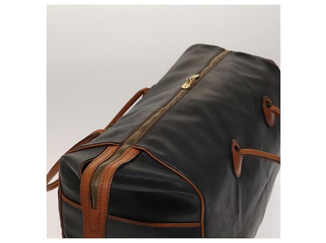 Autre Marque Borsa Boston in PVC Navy Gold Auth bs27699 di BOTTEGA VENETA D'oro Blu navy - vista 6