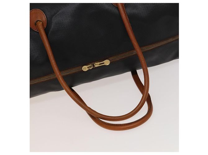 Autre Marque Borsa Boston in PVC Navy Gold Auth bs27699 di BOTTEGA VENETA D'oro Blu navy - vista 7