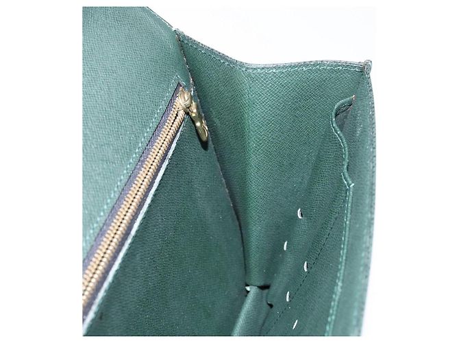 LOUIS VUITTON Pochette Kourad en Taiga Bolsa Clutch Épicea M30194 LV Auth BA4727 - vista 19