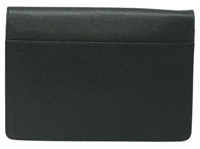 LOUIS VUITTON Pochette Kourad en Taiga Bolsa Clutch Épicea M30194 LV Auth BA4727 - vista 2