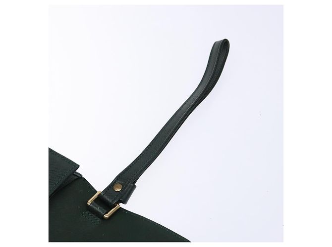 LOUIS VUITTON Pochette Kourad en Taiga Bolsa Clutch Épicea M30194 LV Auth BA4727 - vista 9