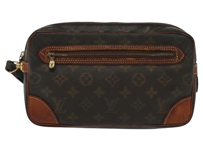 LOUIS VUITTON Clutch Marly Dragonne GM Monogram M51825 LV Auth ti3331 Monogramma - vista 13