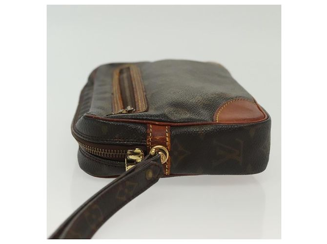 LOUIS VUITTON Clutch Marly Dragonne GM Monogram M51825 LV Auth ti3331 Monogramma - vista 4