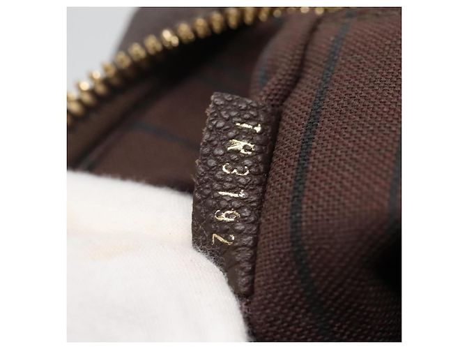 LOUIS VUITTON Borsa Monogram Empreinte Lumineuse PM Marrone Coda M94170 Auth PP870 - vista 12