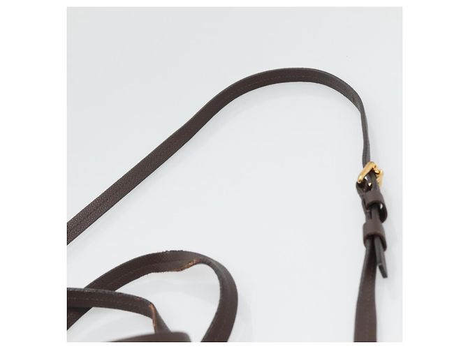 LOUIS VUITTON Borsa Monogram Empreinte Lumineuse PM Marrone Coda M94170 Auth PP870 - vista 14