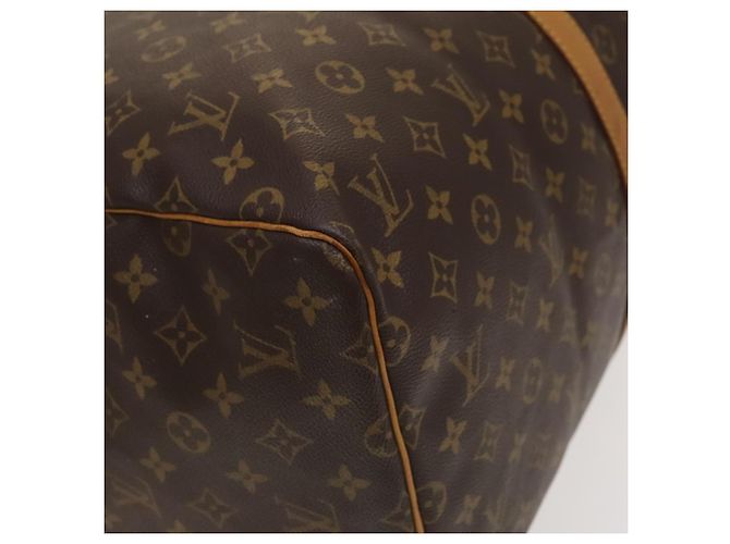 LOUIS VUITTON Borsa Boston Monogram Keepall 55 M41424 LV Auth 136102 Monogramma - vista 14