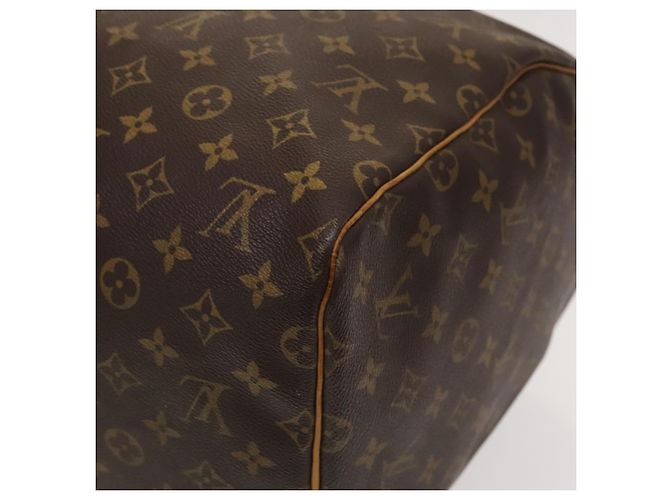 LOUIS VUITTON Borsa Boston Monogram Keepall 55 M41424 LV Auth 136102 Monogramma - vista 15