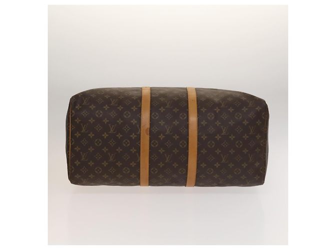 LOUIS VUITTON Borsa Boston Monogram Keepall 55 M41424 LV Auth 136102 Monogramma - vista 5