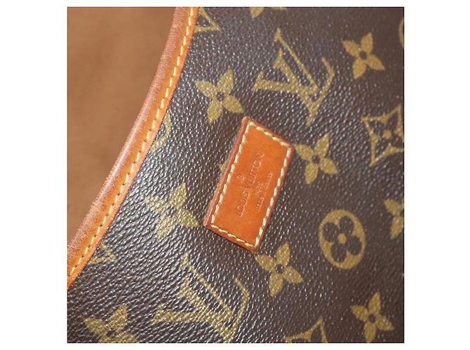 LOUIS VUITTON Borsa a Spalla Monogram Saumur 35 M42254 LV Auth BA4403 Monogramma - vista 22