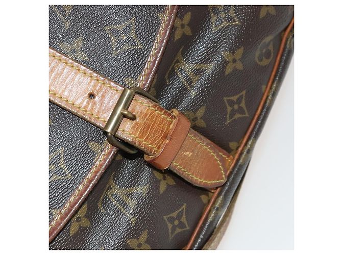 LOUIS VUITTON Borsa a Spalla Monogram Saumur 35 M42254 LV Auth BA4403 Monogramma - vista 25