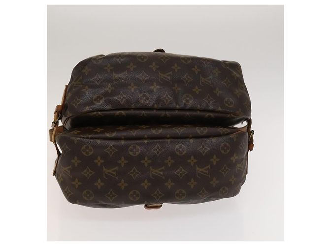 LOUIS VUITTON Borsa a Spalla Monogram Saumur 35 M42254 LV Auth BA4403 Monogramma - vista 5