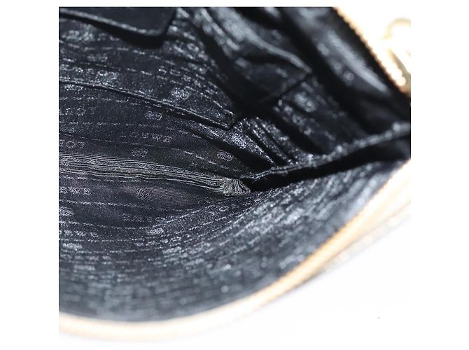 LOEWE Anagram Schultertasche aus Leder Gold Auth bs28517 Golden - Ansicht 19