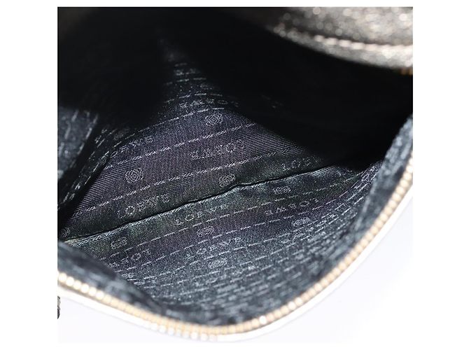 LOEWE Anagram Schultertasche aus Leder Gold Auth bs28517 Golden - Ansicht 21