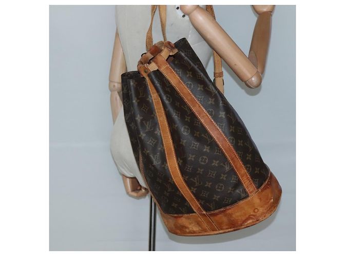 LOUIS VUITTON Borsa a Spalla Monogram Randonnee GM M42244 LV Auth bs28201 Monogramma - vista 20