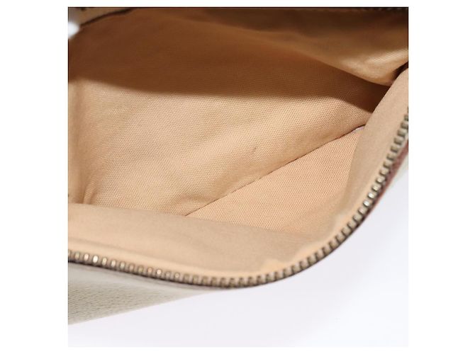 Borsa a Spalla Burberry Blue Label in Tela Beige Oro Auth ti3360 D'oro - vista 20