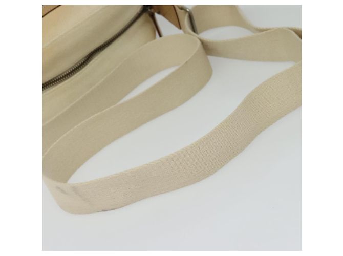 Borsa a Spalla Burberry Blue Label in Tela Beige Oro Auth ti3360 D'oro - vista 7