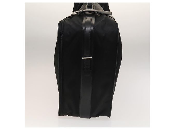 PRADA Koffer Nylon Schwarz Silber Auth bs28547 - Ansicht 3